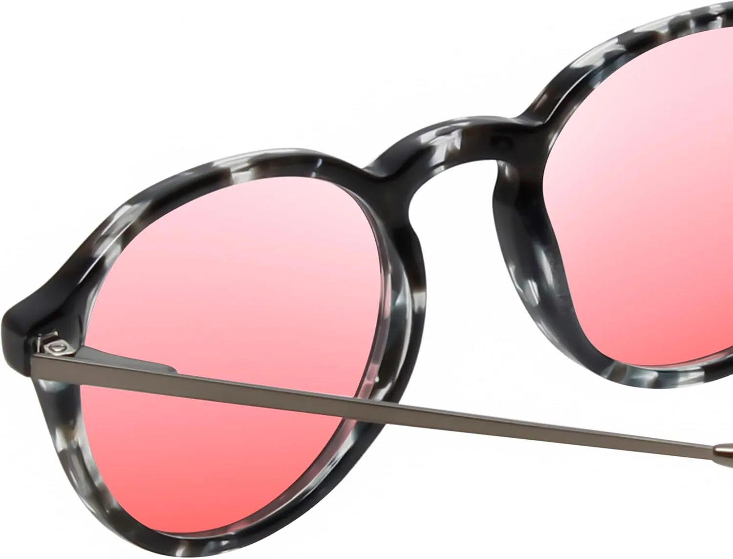 Calabria Hattie Panthos Pink Tint FL-41 Reading Glasses Women Blue Light Sensitivity Migraine Glasses FL41 Readers