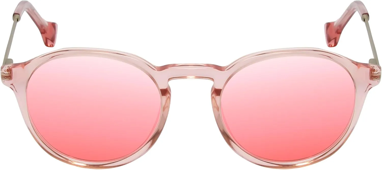 Calabria Hattie Panthos Pink Tint FL-41 Reading Glasses Women Blue Light Sensitivity Migraine Glasses FL41 Readers