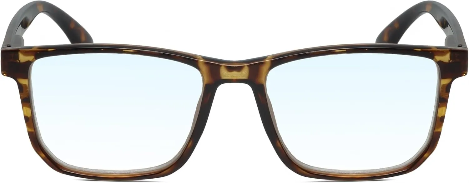 Calabria R861 Blue Light Blocking Progressive Reading Glasses Multifocal Progressive Readers Multi Focus Eyeglasses Cheater