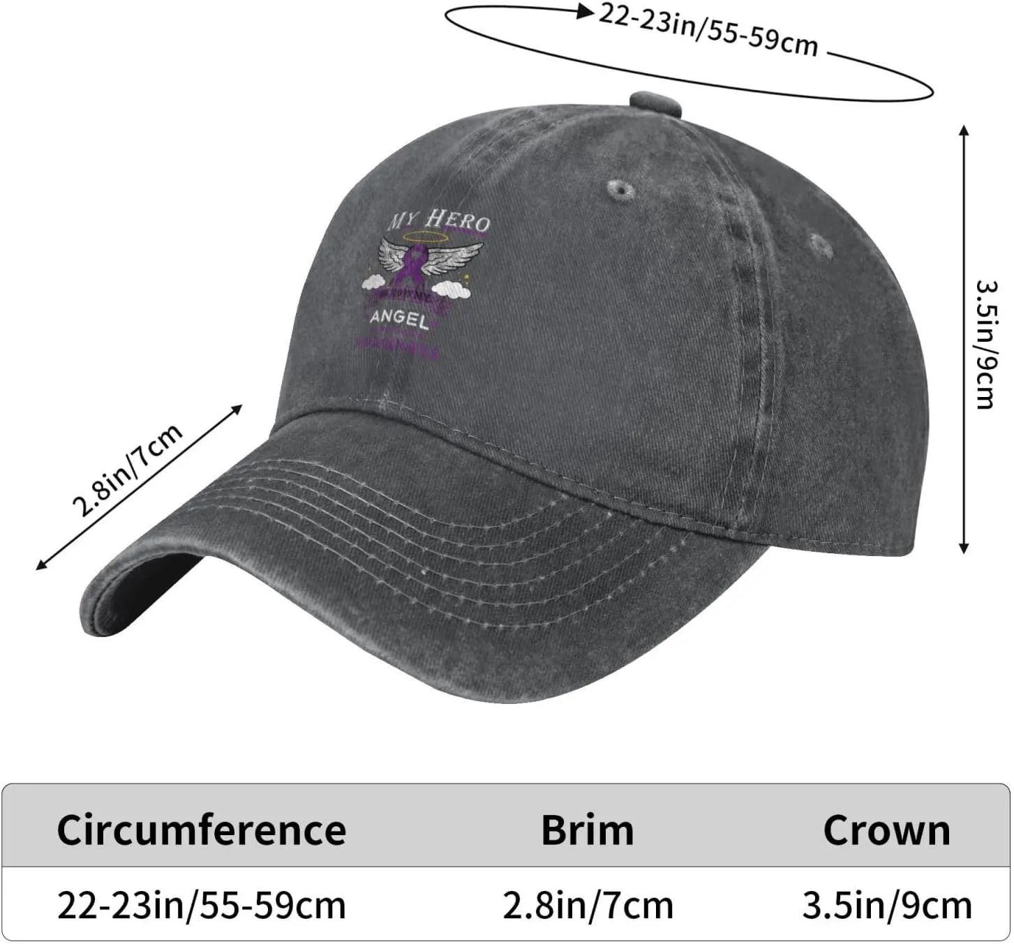 Casquette Hat Vintage Denim Hat Dad Trucker Hat Vinage Brim Baseball Cap for Men Women Adjustable