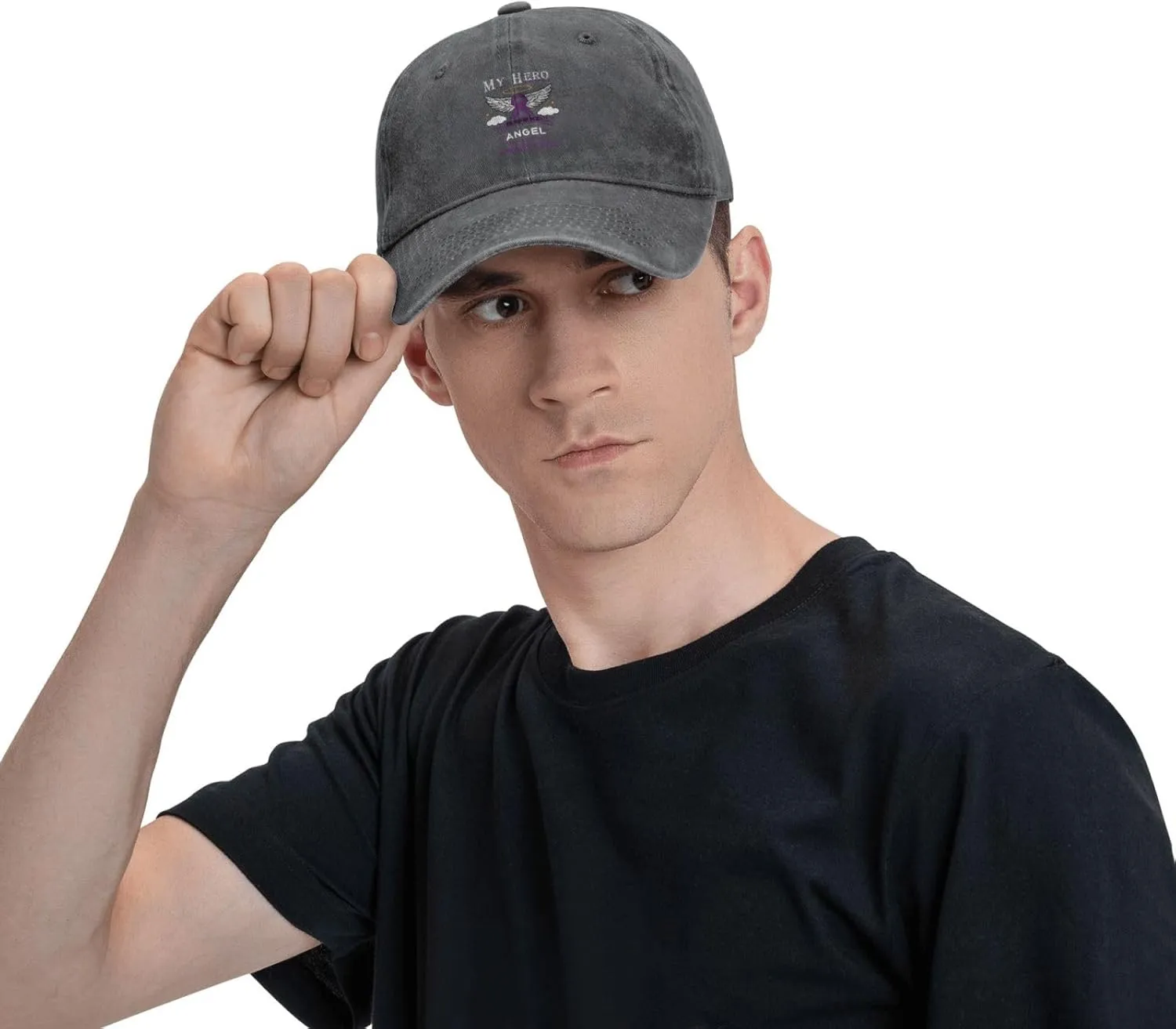 Casquette Hat Vintage Denim Hat Dad Trucker Hat Vinage Brim Baseball Cap for Men Women Adjustable