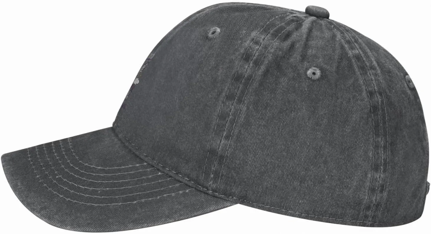 Casquette Hat Vintage Denim Hat Dad Trucker Hat Vinage Brim Baseball Cap for Men Women Adjustable