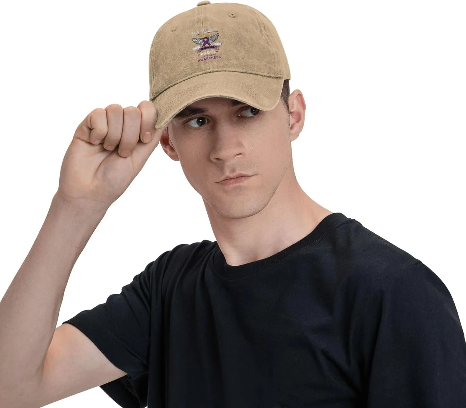 Casquette Hat Vintage Denim Hat Dad Trucker Hat Vinage Brim Baseball Cap for Men Women Adjustable