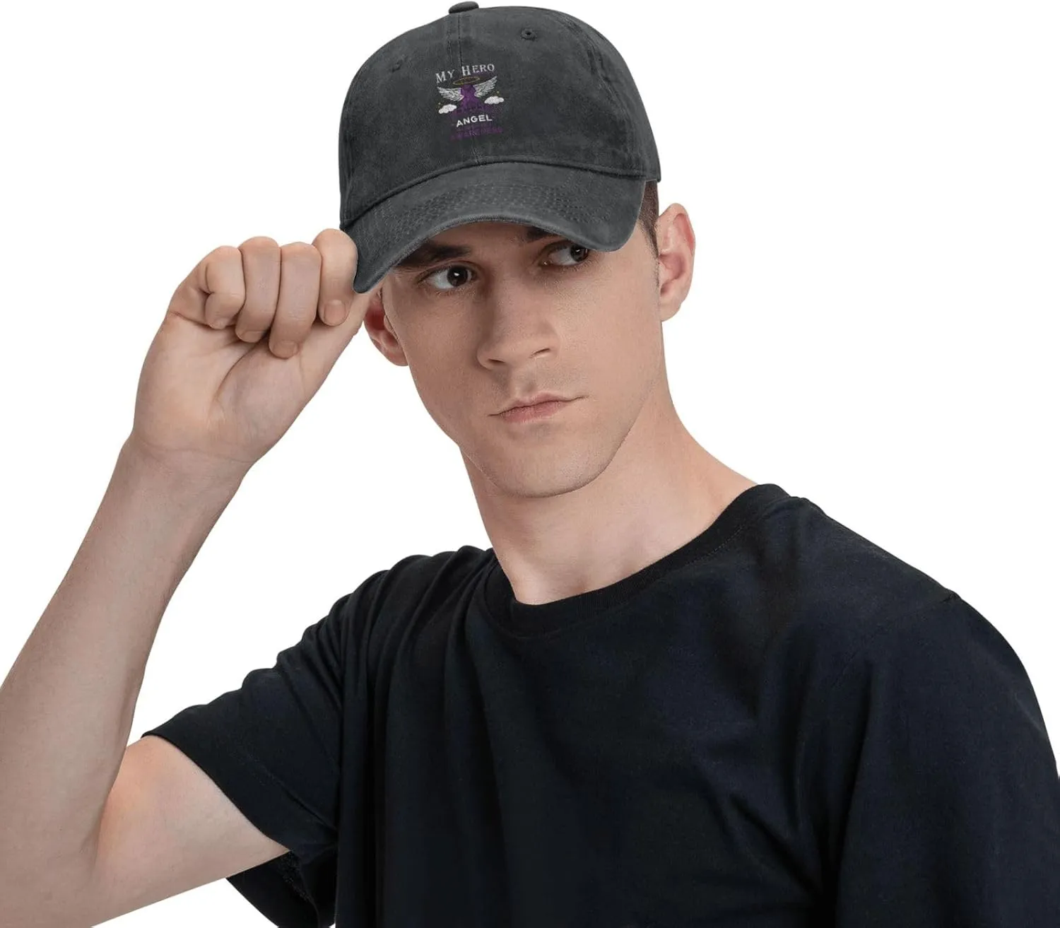 Casquette Hat Vintage Denim Hat Dad Trucker Hat Vinage Brim Baseball Cap for Men Women Adjustable