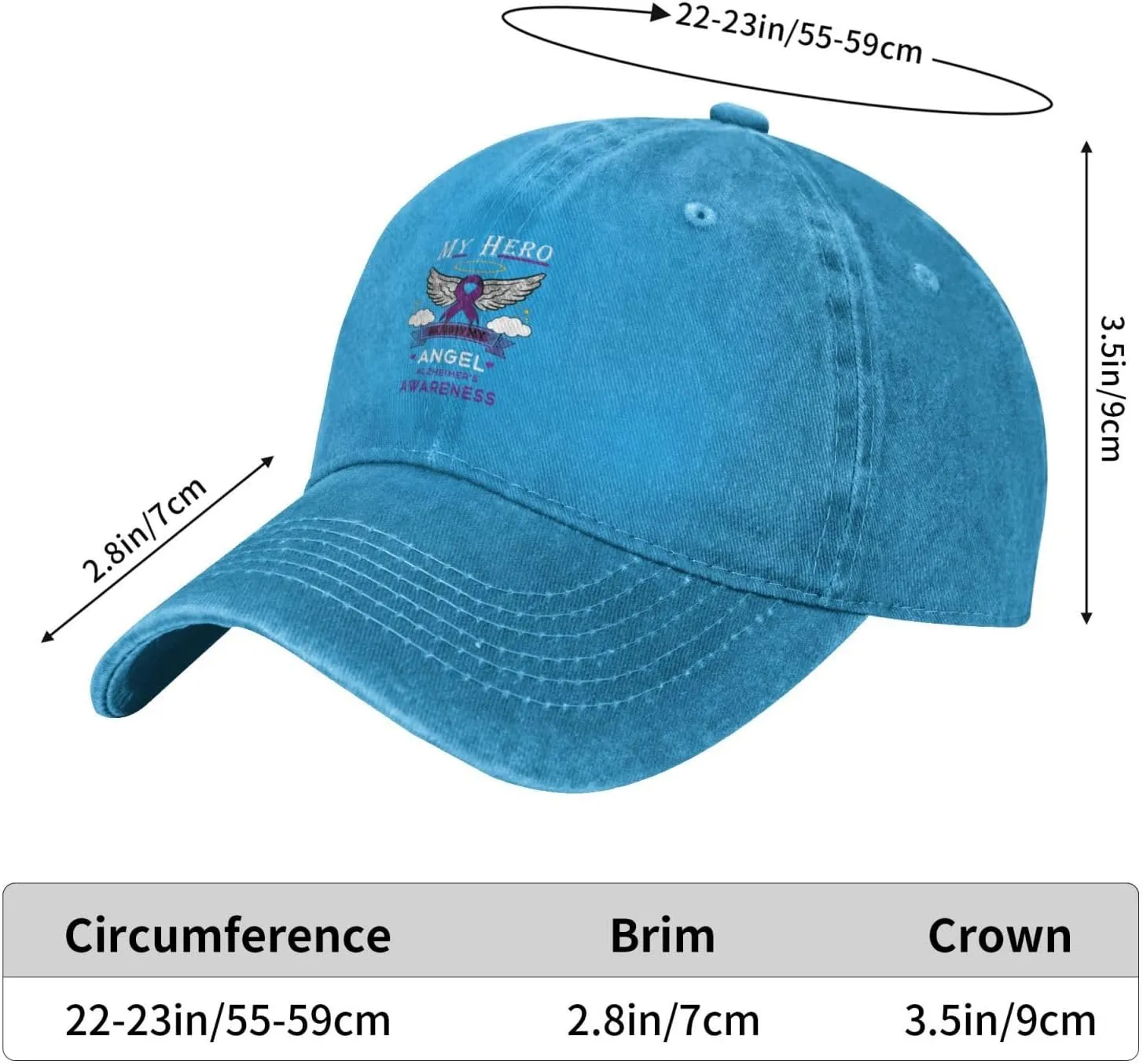 Casquette Hat Vintage Denim Hat Dad Trucker Hat Vinage Brim Baseball Cap for Men Women Adjustable