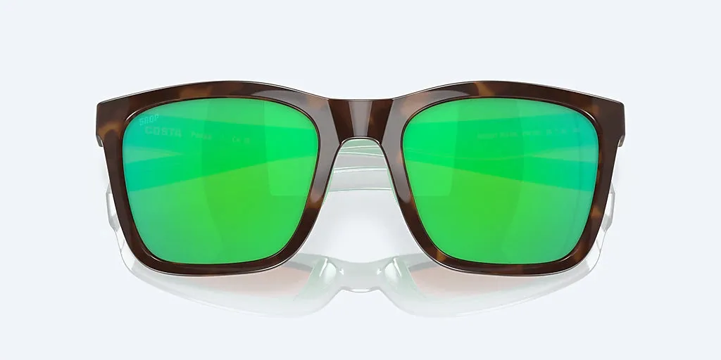 COSTA | Panga Polarized Sunglasses | Shiny Tortoise/White/Seafoam Crystal