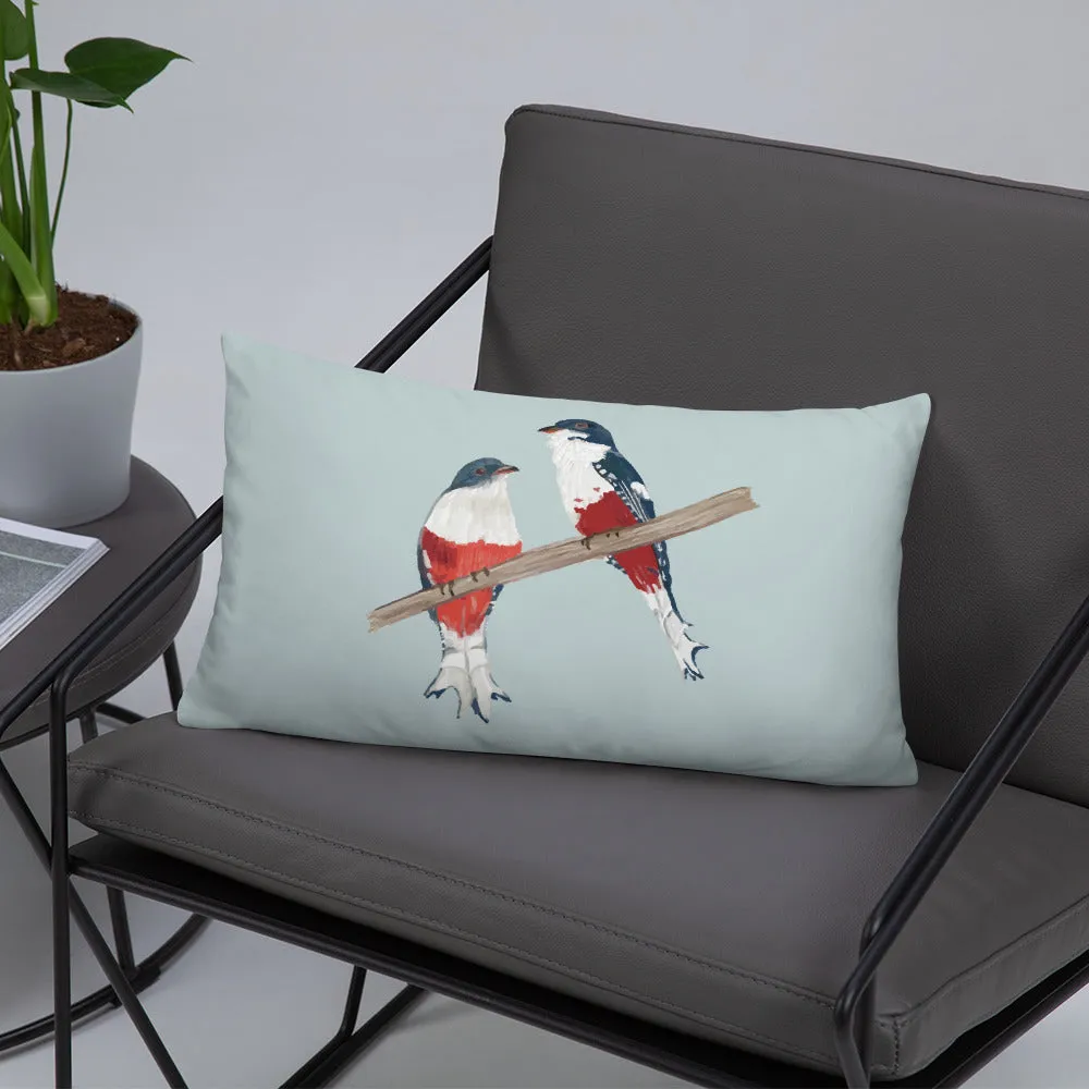 Cuban Trogon/Tocororo Bird Premium Pillow