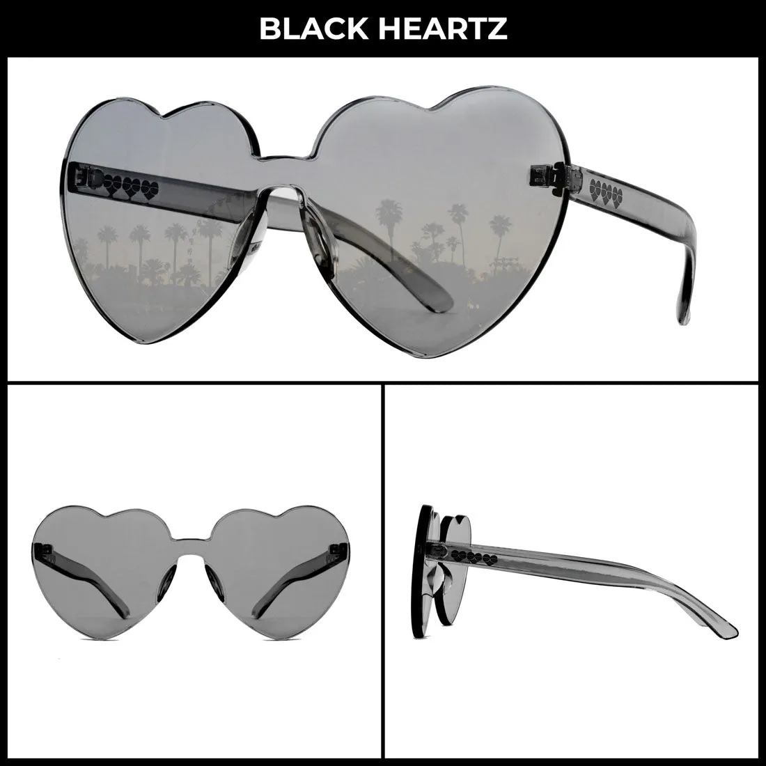 Eye Love Shadez | Heartz Color Therapy Festival Sunglasses