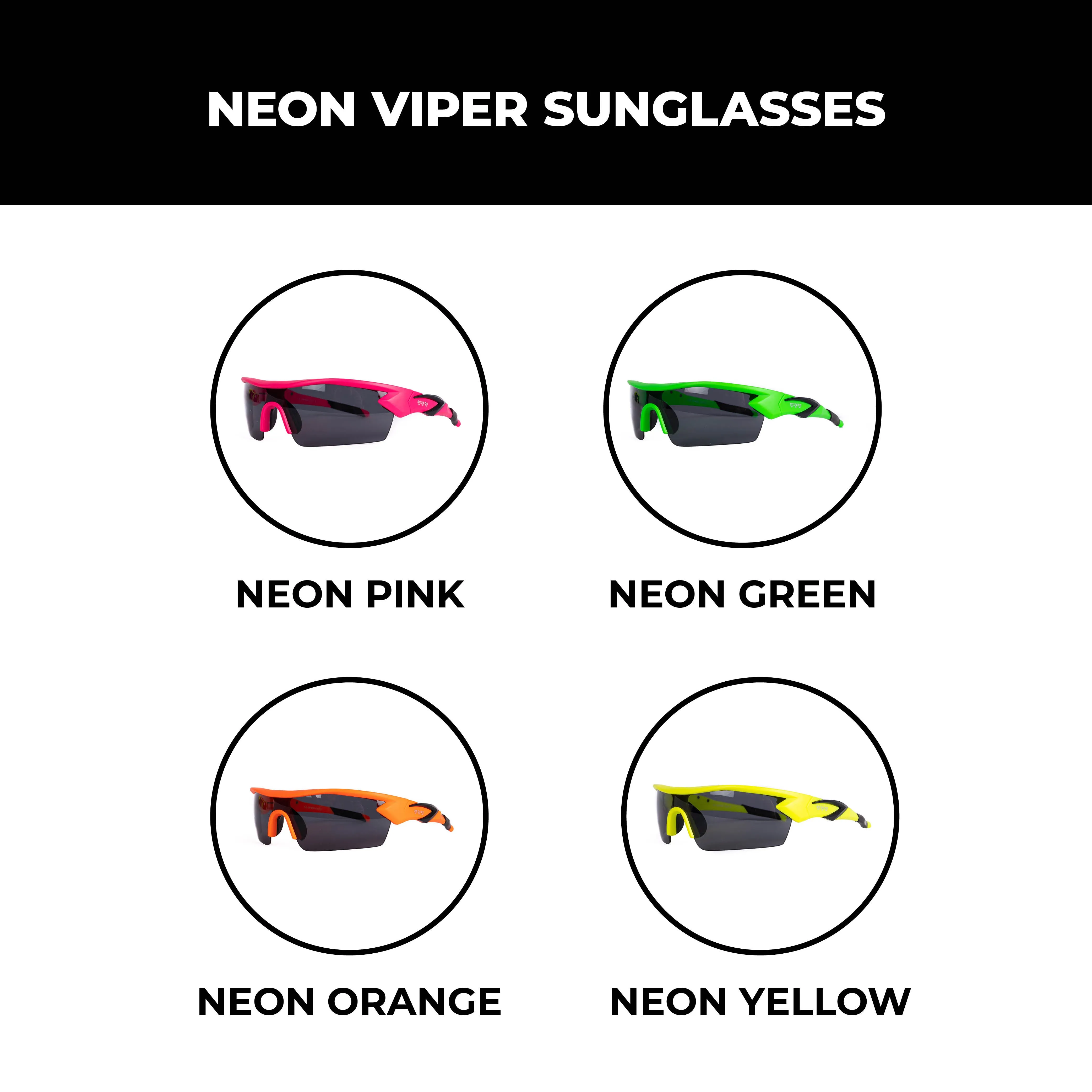 Eye Love Shadez | Neon Viper Sunglasses