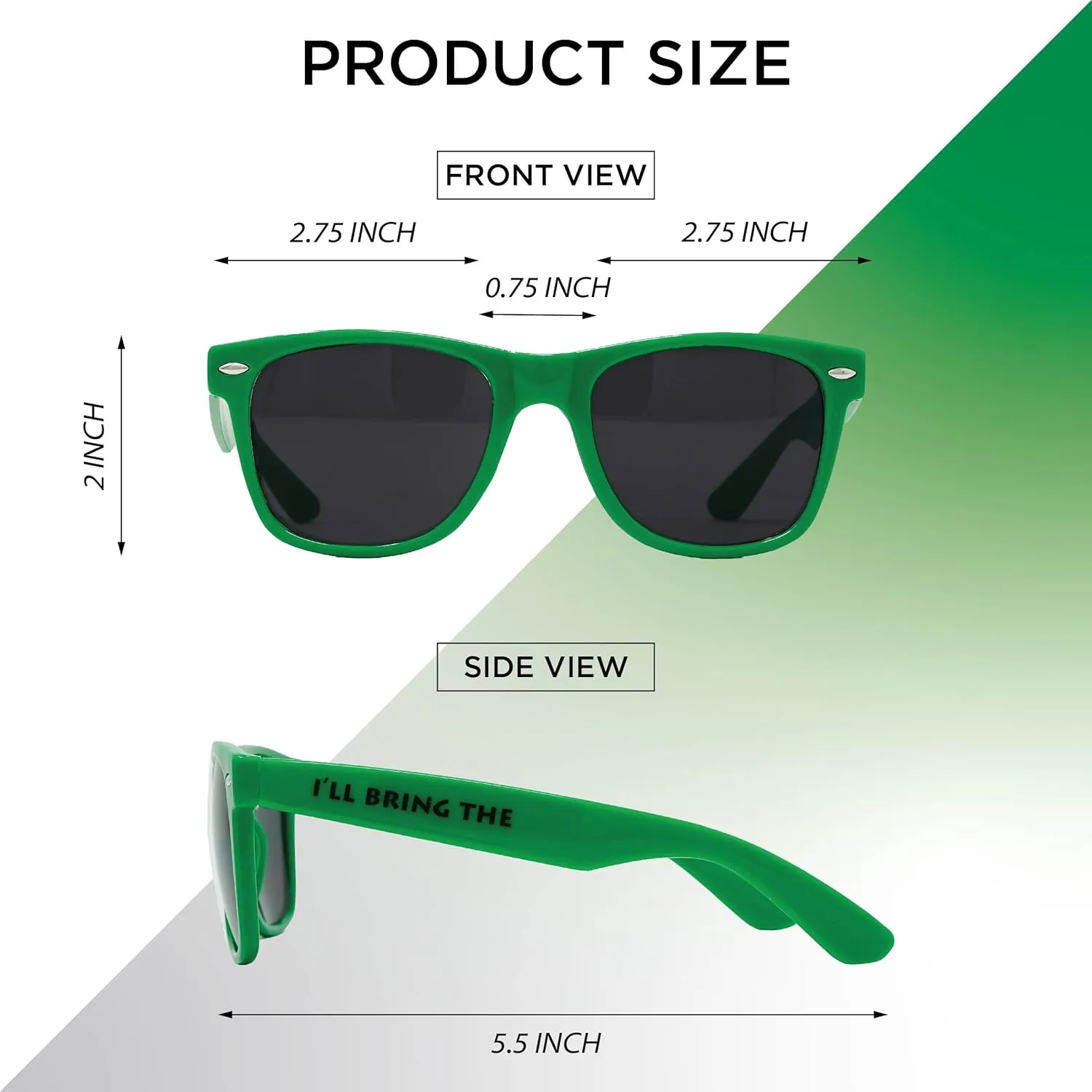 Funky Junque Matching Trucker Hat & Sunglasses Set - Stylish Combo for St. Patrick's Day Party, Single Sets, Value Packs