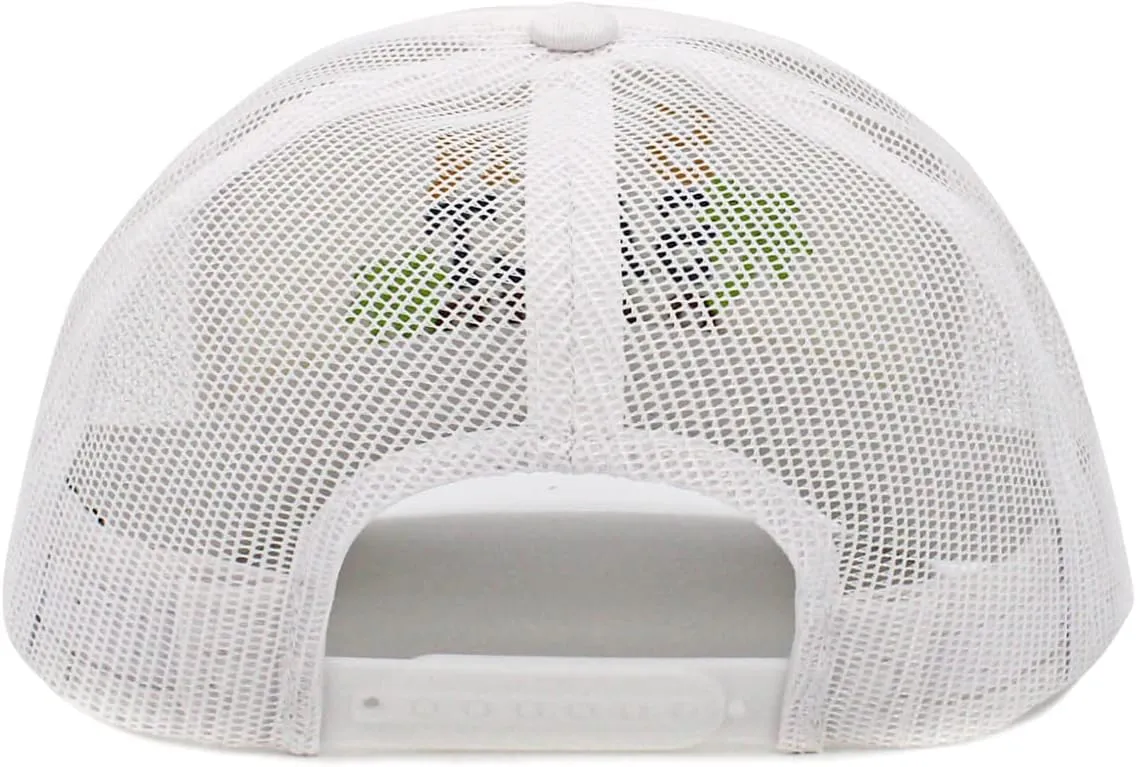 Funky Junque Trucker Hats - Summer Snapback Mesh Baseball Caps with Smiley Face for Men and Women