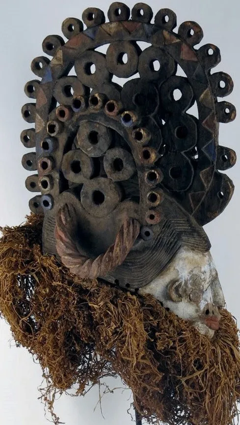 Igbo Mask with Superstructue
