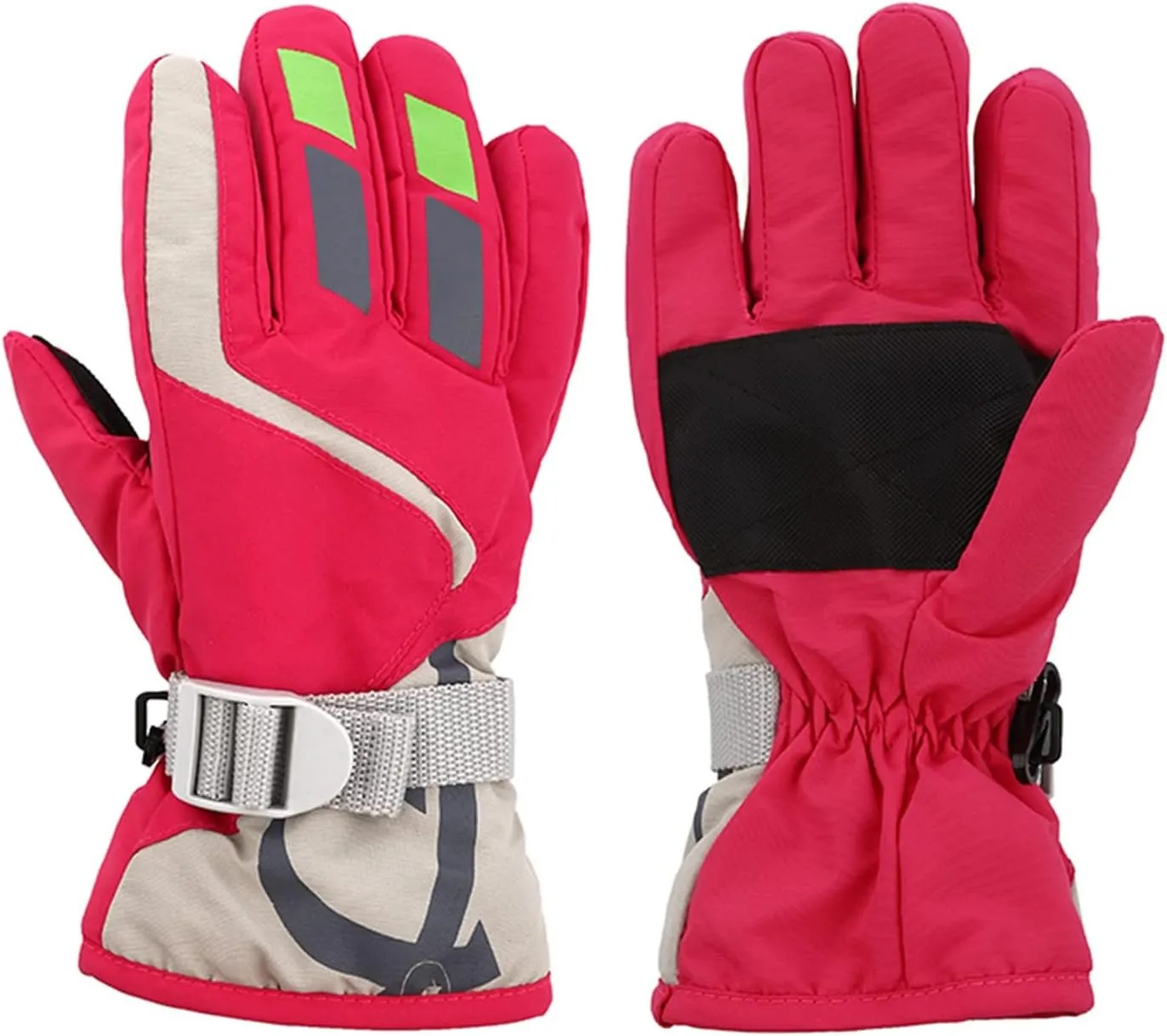 Infant and Baby Mittens Waterproof Insulated Snow Gloves Ourdoor Sports Ski Mittens for Baby Girls Boys