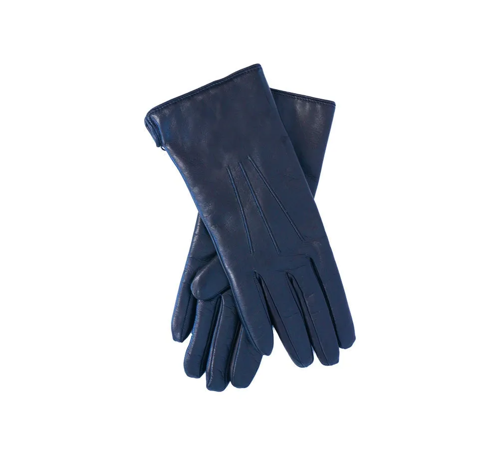 Ladies Napa Long Cashmere Lined Gloves