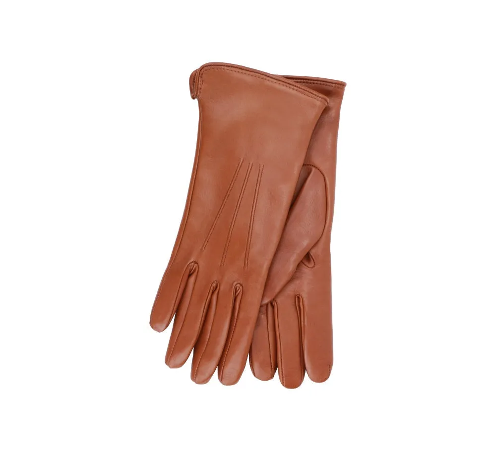Ladies Napa Long Cashmere Lined Gloves