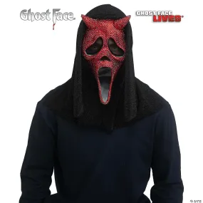 <html>Adults Ghost Face<sup>®</sup> Red Rhinestone Bling Devil Face Full Mask - One Size</html>