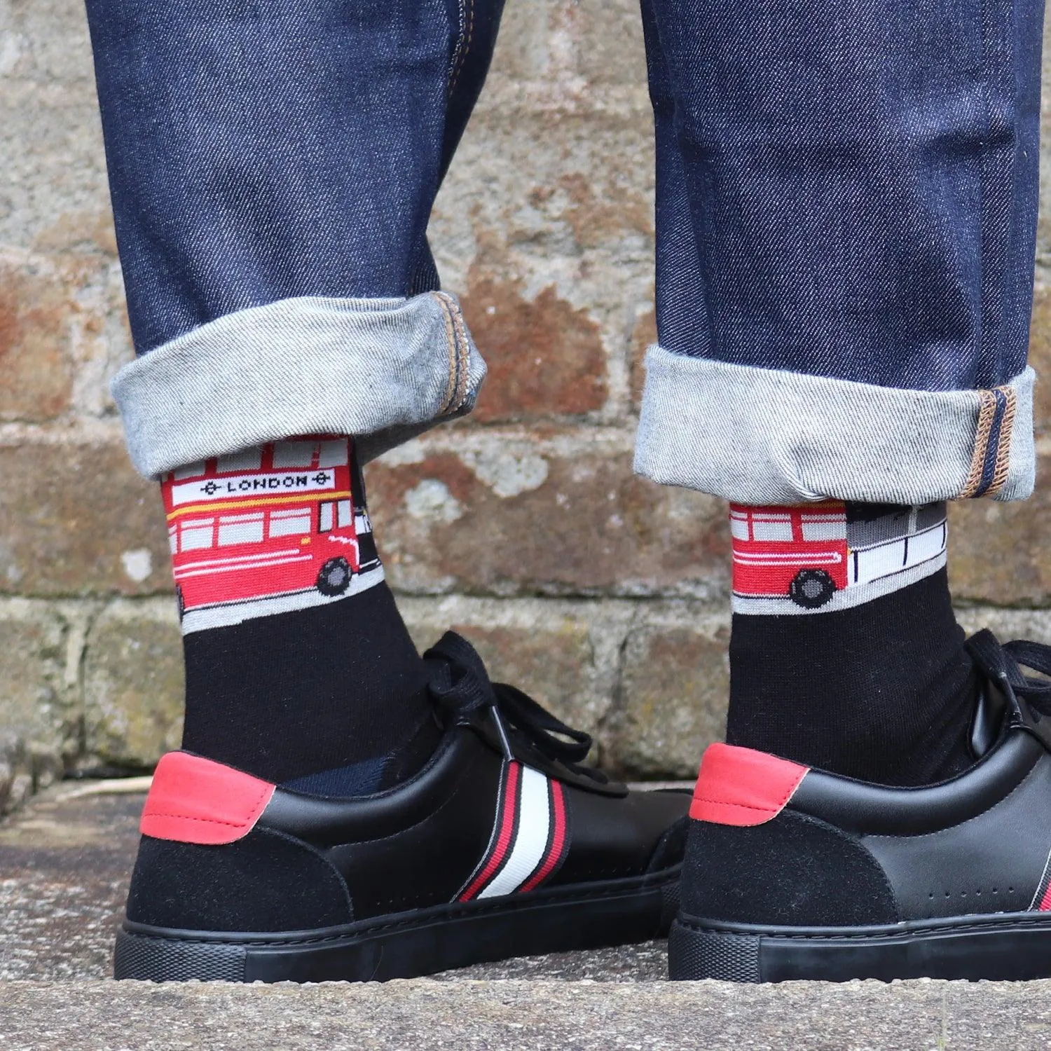 Men's London Scene Cotton Socks