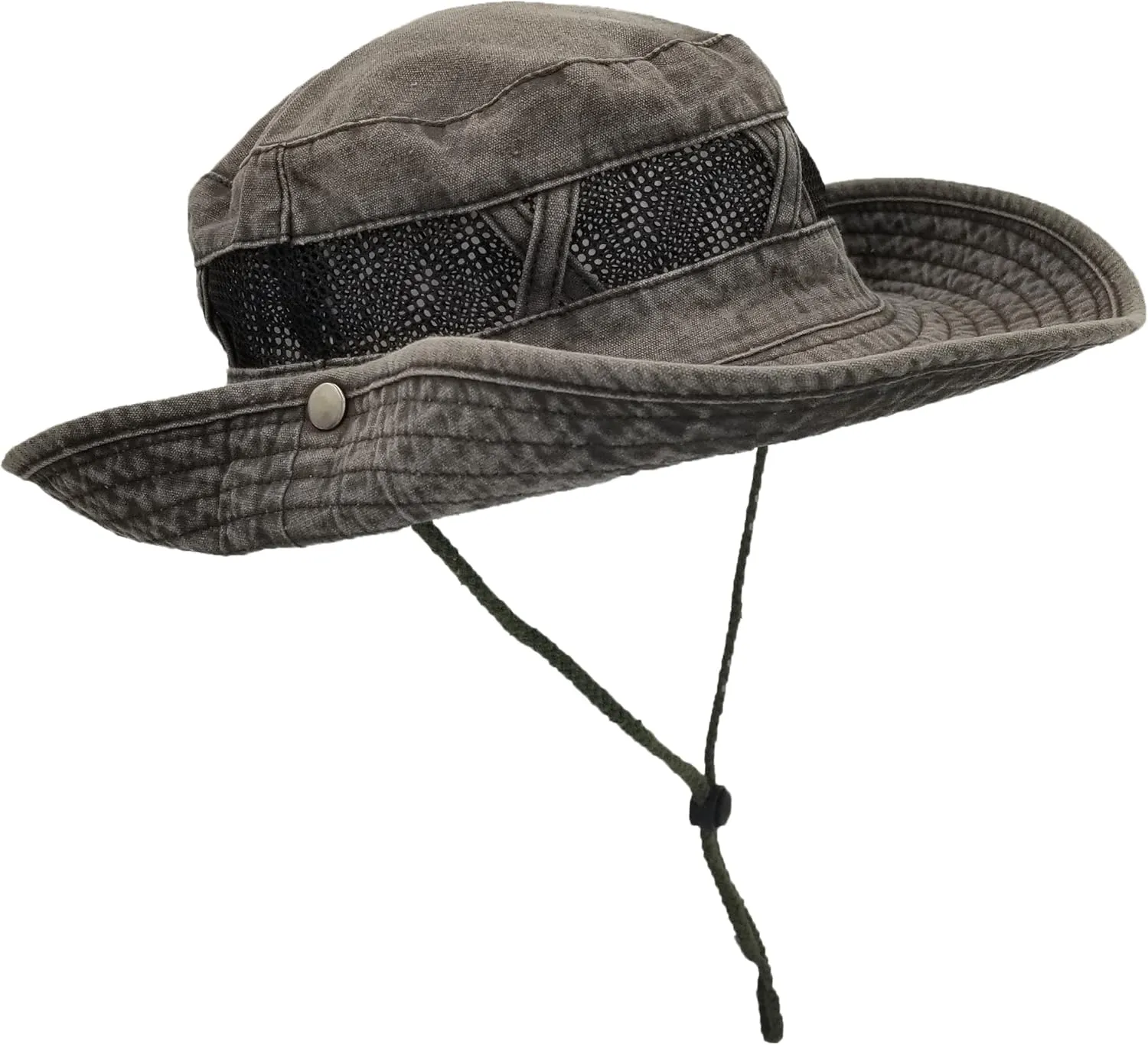 Outdoor Boonie Sun Hat for Hiking, Camping, Fishing, Operator Floppy Military Camo Summer Cap for Men or Women