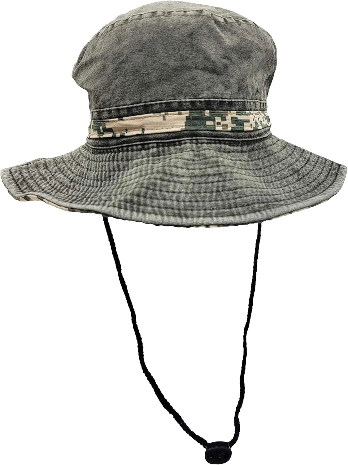 Outdoor Boonie Sun Hat for Hiking, Camping, Fishing, Operator Floppy Military Camo Summer Cap for Men or Women