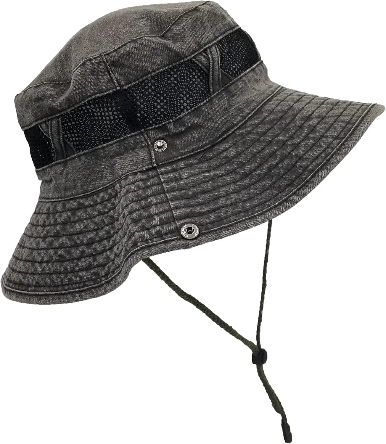 Outdoor Boonie Sun Hat for Hiking, Camping, Fishing, Operator Floppy Military Camo Summer Cap for Men or Women