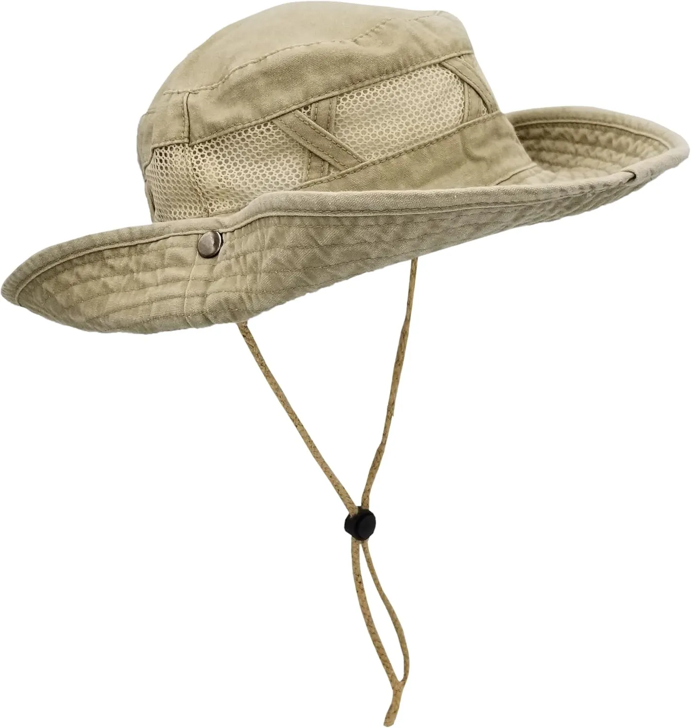 Outdoor Boonie Sun Hat for Hiking, Camping, Fishing, Operator Floppy Military Camo Summer Cap for Men or Women