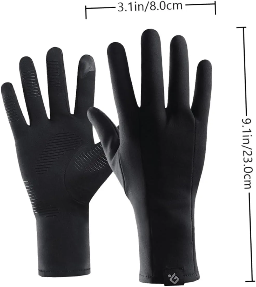 POPETPOP 1 Pair Touch Screen Cycling Gloves Exercise Gloves for Men Warm Bike Gloves Mittens for Men Full-Finger