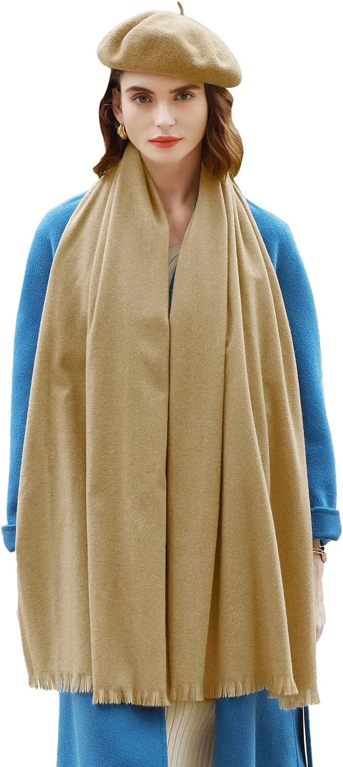 RIIQIICHY Scarfs for Women Pashmina Shawl Wraps for Evening Dresses Women Scarf for Wedding Large Winter Scarves