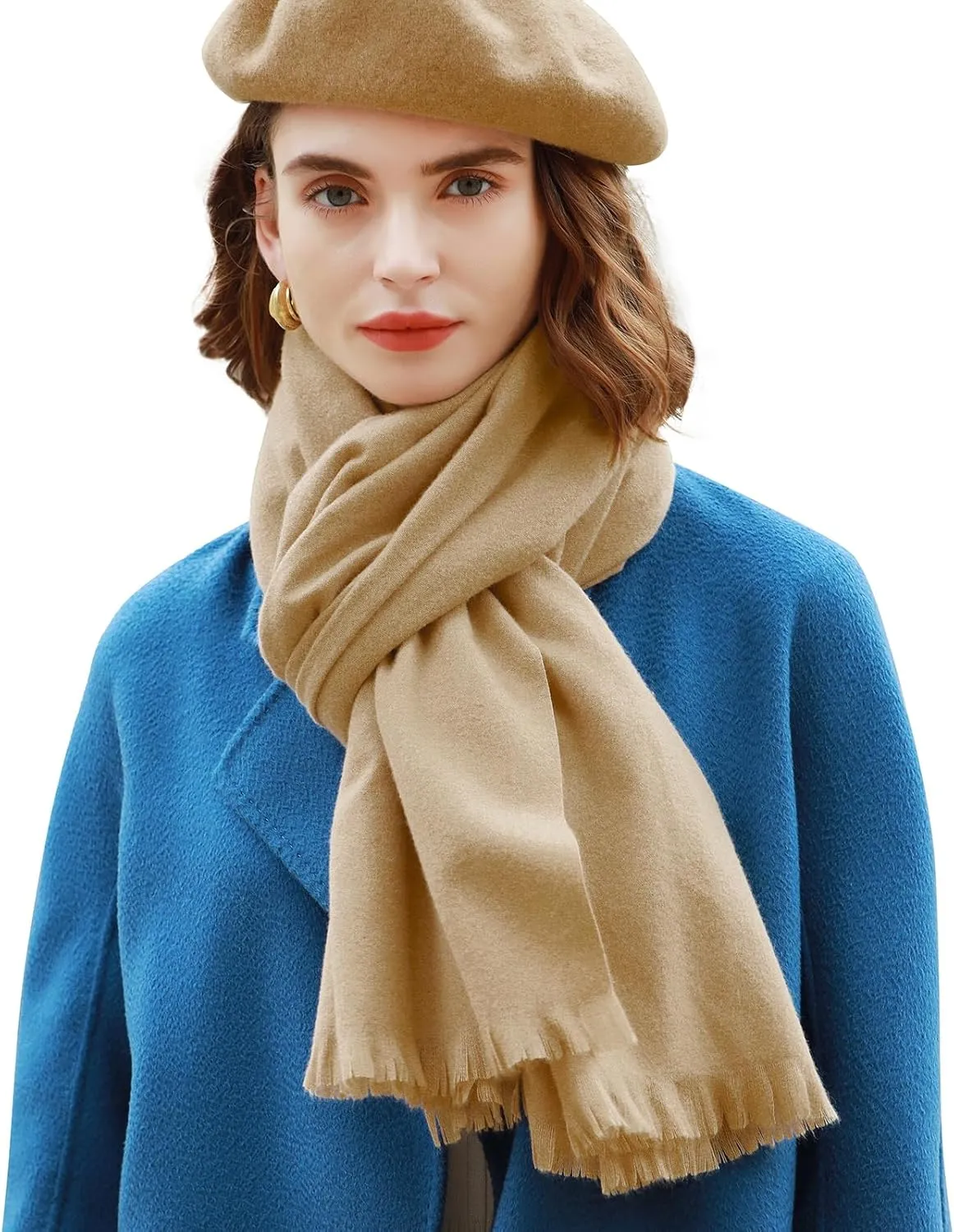 RIIQIICHY Scarfs for Women Pashmina Shawl Wraps for Evening Dresses Women Scarf for Wedding Large Winter Scarves
