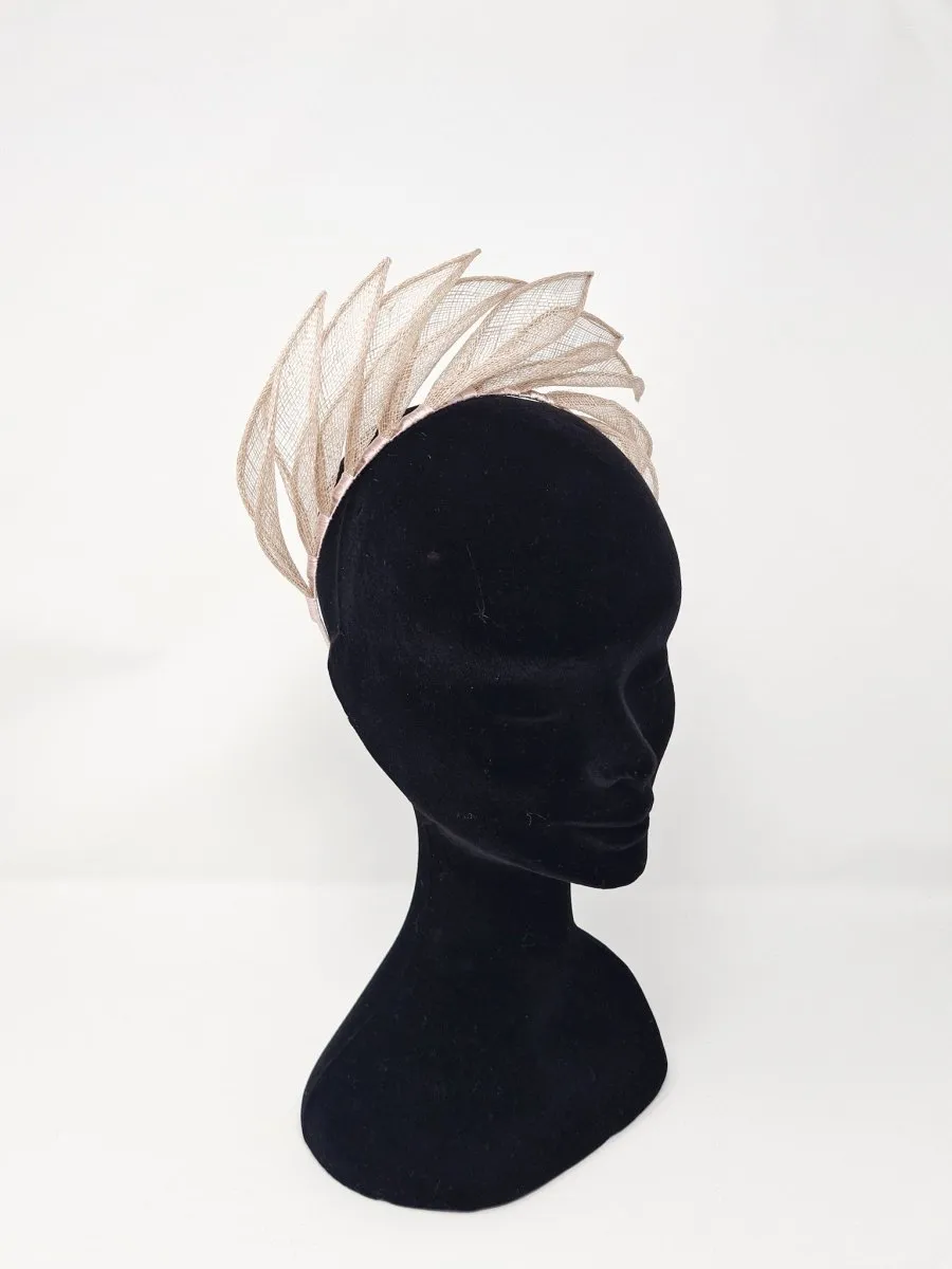 Rose Petal Crown Hairband Fascinator