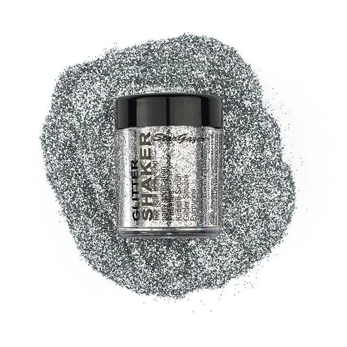 Stargazer Silver Glitter Shaker Pot 5g