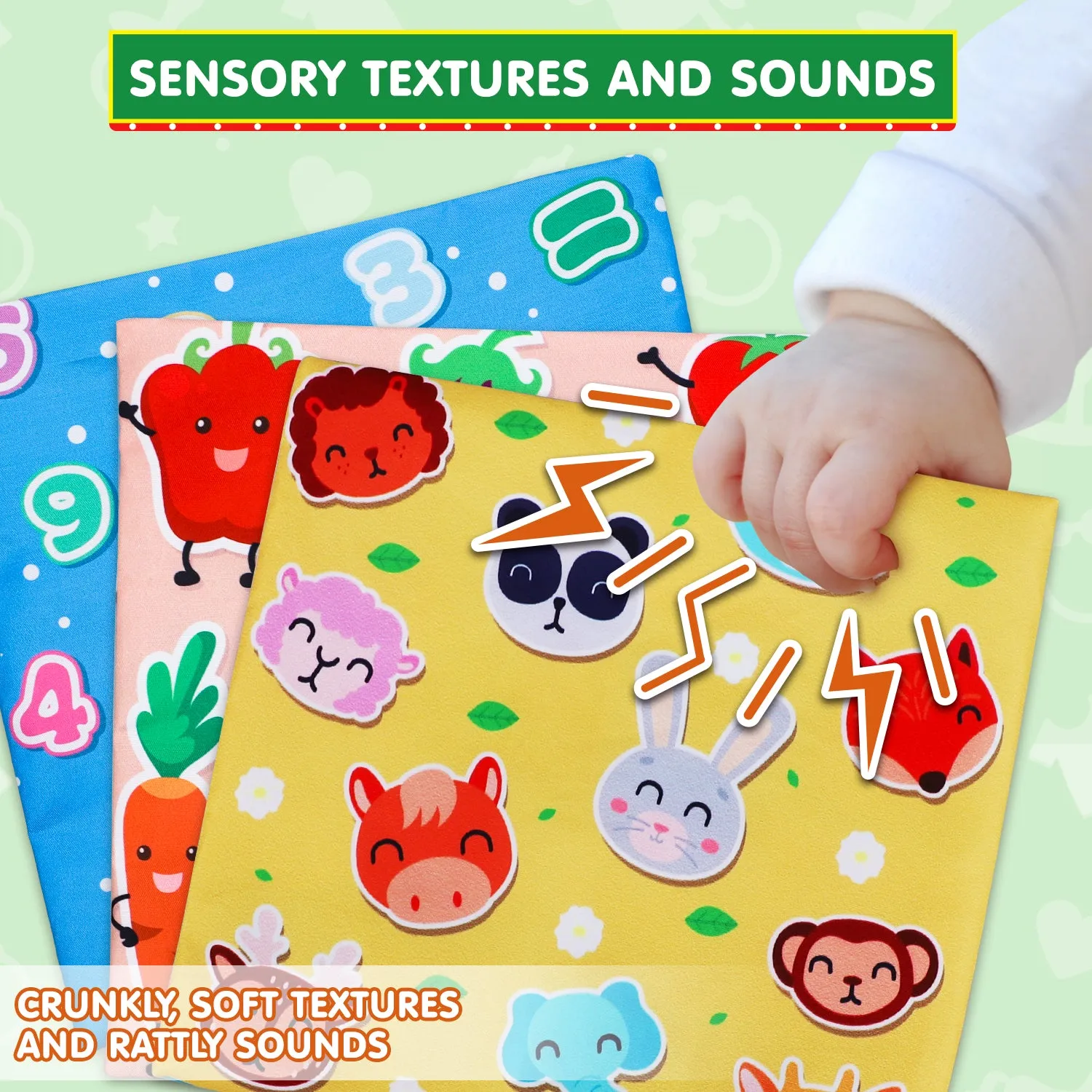 TOY Life Sensory Tissue Box Baby Toy